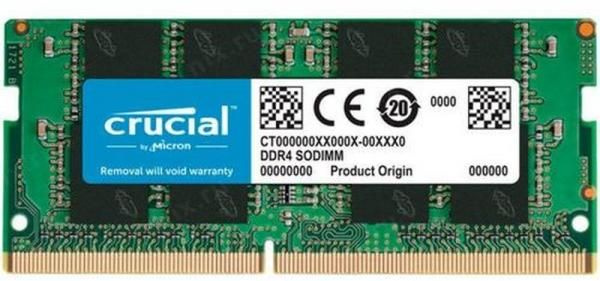 Crucial Оперативная память Basics Laptop 1x8 ГБ (CT8G4SFRA32A) #1