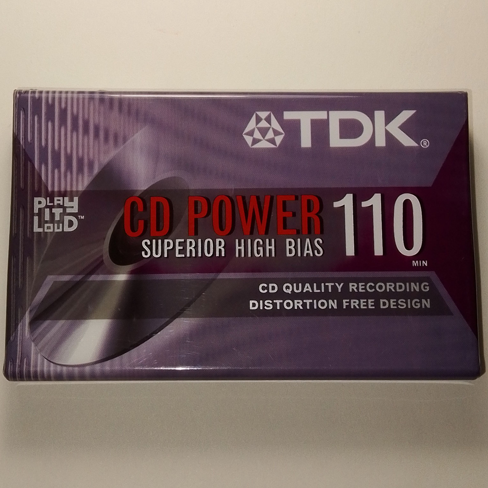TDK Аудиокассета CD POWER 2003. Type II, 110 мин #1