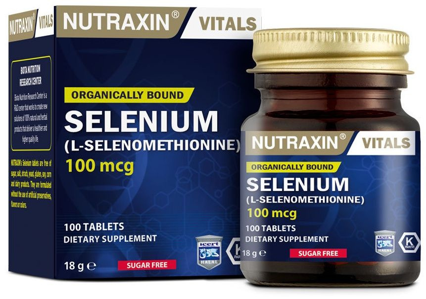 Nutraxin Selenium Селен 100 мкг 100 таблеток #1