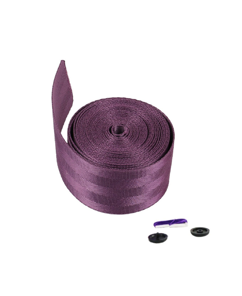 Ремень безопасности фиолетовый 3,6 м #1