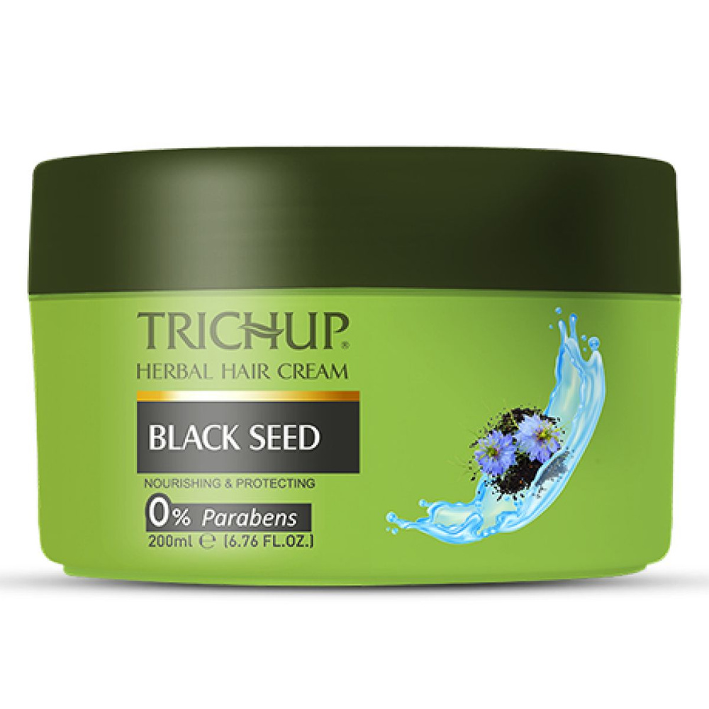 Крем для волос Vasu Trichup Herbal Black Seed питание и защита с черным тмином, 200 мл  #1