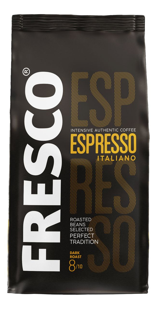 Кофе Fresco Espresso Italiano зерновой, 900г #1