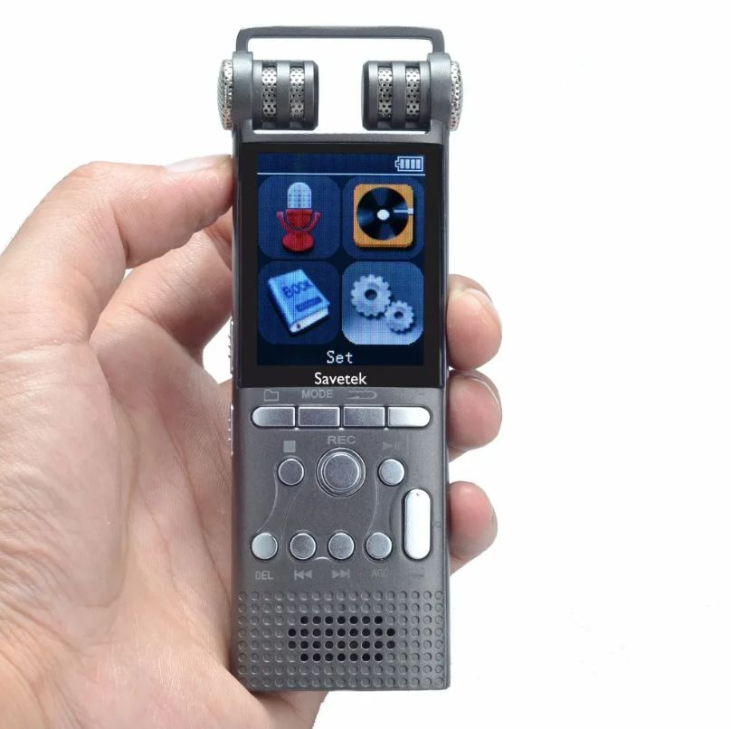 Профессиональный цифровой диктофон Savetek GS-R06 8GB #1