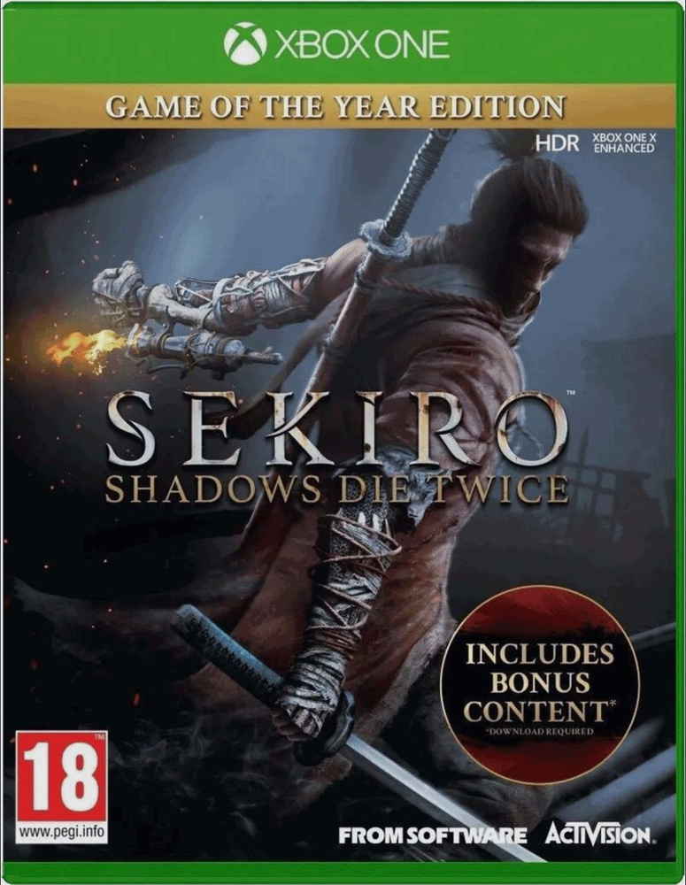 Игра Sekiro Shadows Die Twice Game of the Year Edition (Xbox One, Xbox Series, Русские субтитры)  #1