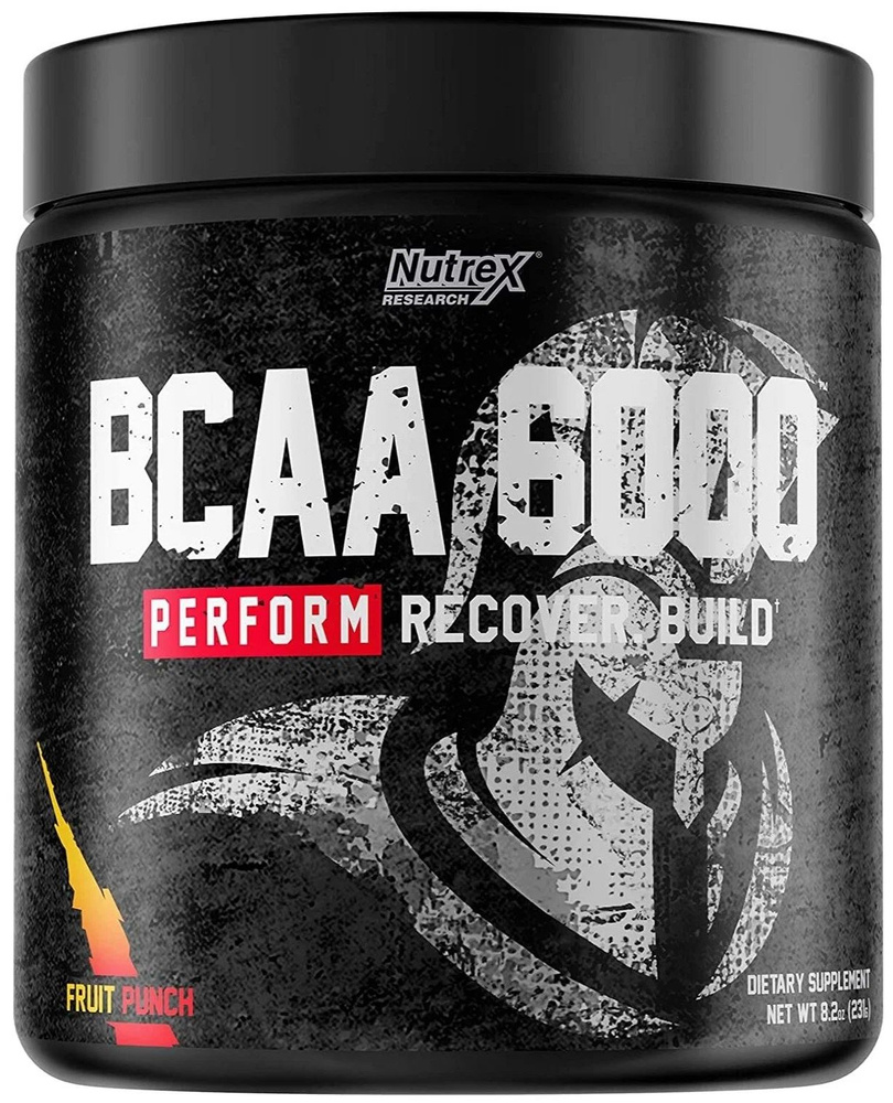 Nutrex Research, BCAA 6000, БЦАА - Фруктовый пунш #1