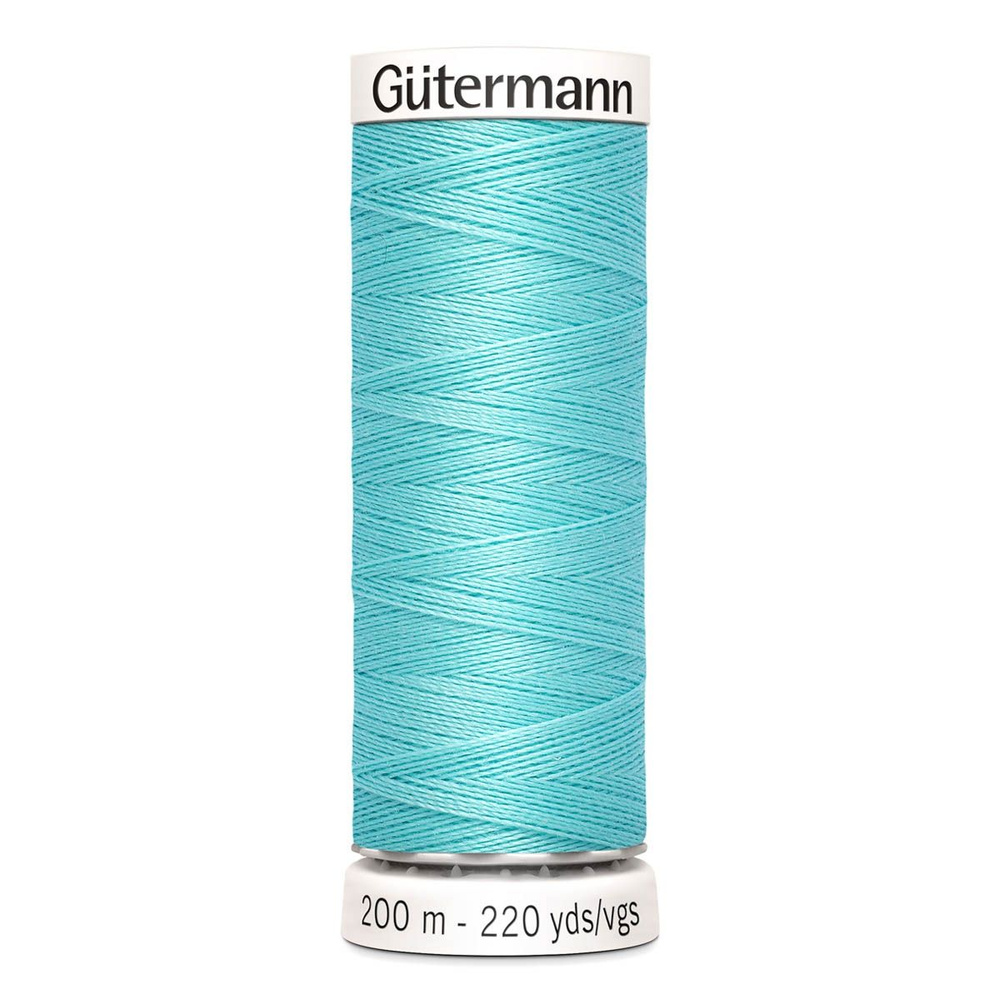 Нить Gutermann, Sew-All 100/200м для всех материалов, 100% п/э, цвет 328 аквамариновый  #1