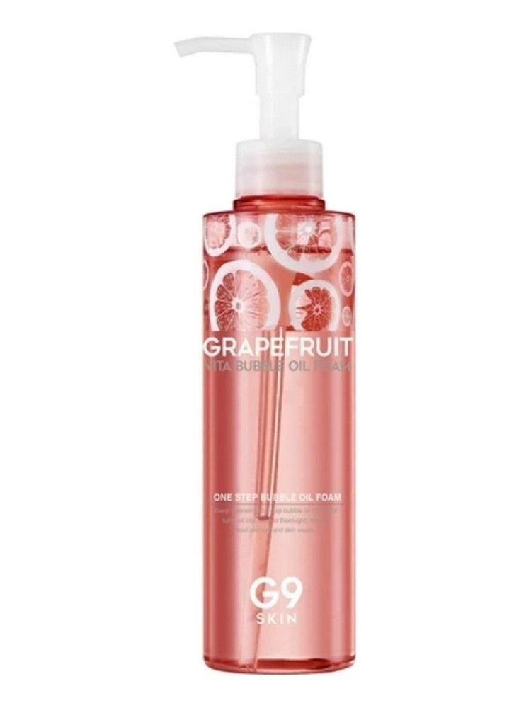 Пенка для умывания с экстрактом грейпфрута Grapefruit Vita Bubble Oil Foam 210мл  #1