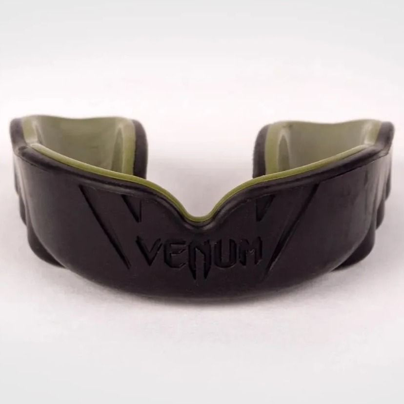 Капа Venum Challenger Mouthguard черная хаки #1