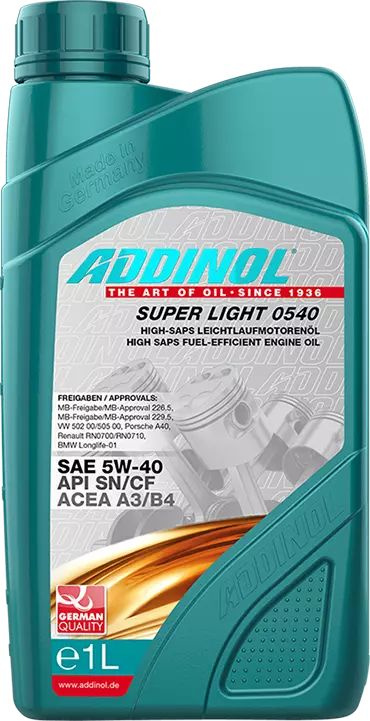 ADDINOL super light 5W-40 Масло моторное, Синтетическое, 1 л #1