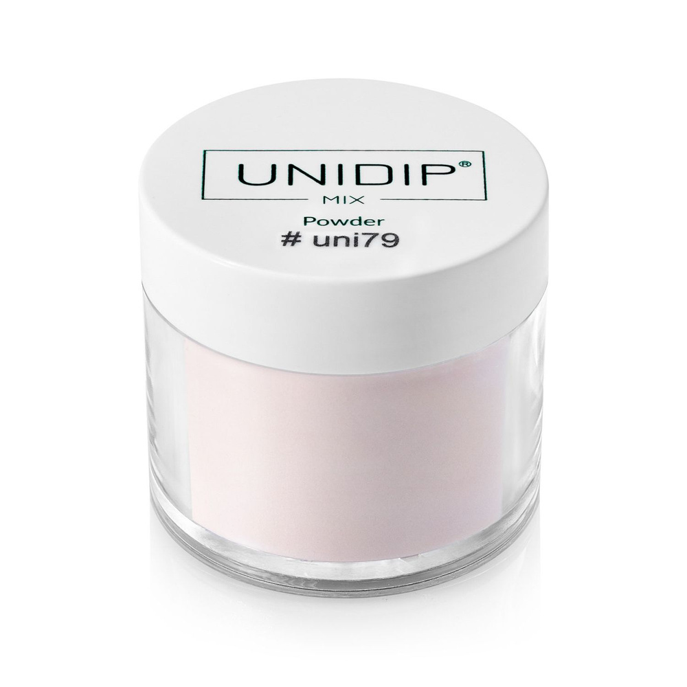 UNIDIP #uni79 Цвет с термоэффектом / Дип-пудра для покрытие ногтей без УФ 24 г  #1