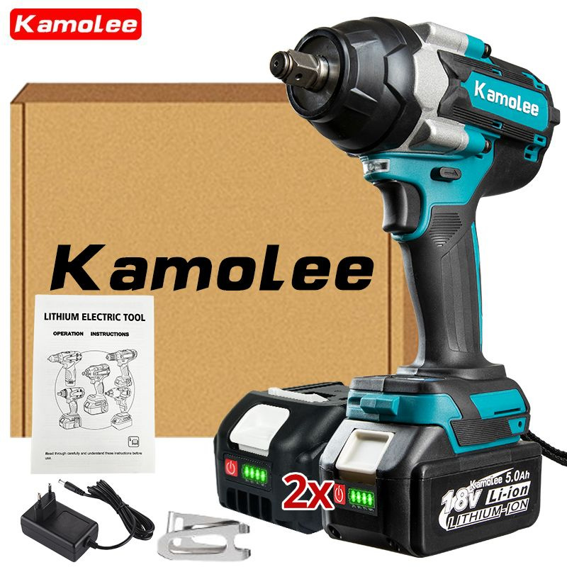 Kamolee Tool DTW700 1800N.m Бесщеточный Электрический Ударный Гайковерт С Высоким Крутящим Моментом 1/2 #1