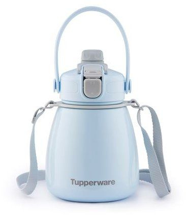 Tupperware Термос Спутник (1 л) с ручкой, светло-голубой #1