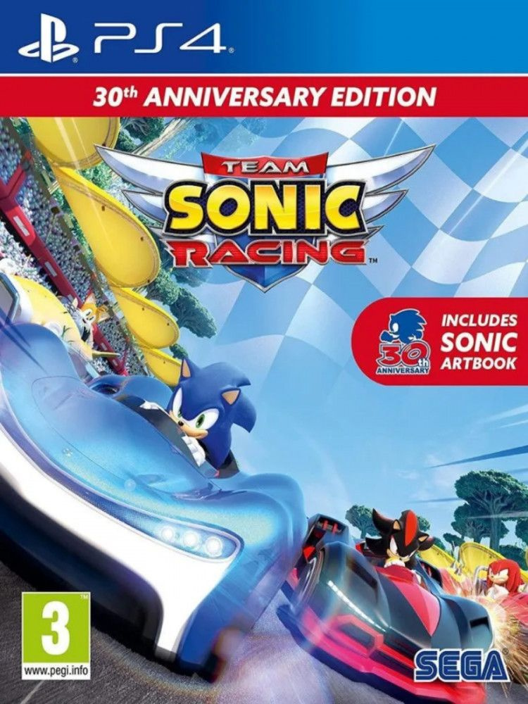 Игра Team Sonic Racing - 30th Anniversary Edition (PlayStation 4, Русские субтитры)  #1