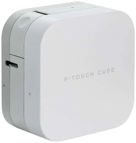 Brother Принтер для наклеек/этикеток термо Принтер этикеток P-Touch PT-P300BT, белый  #1