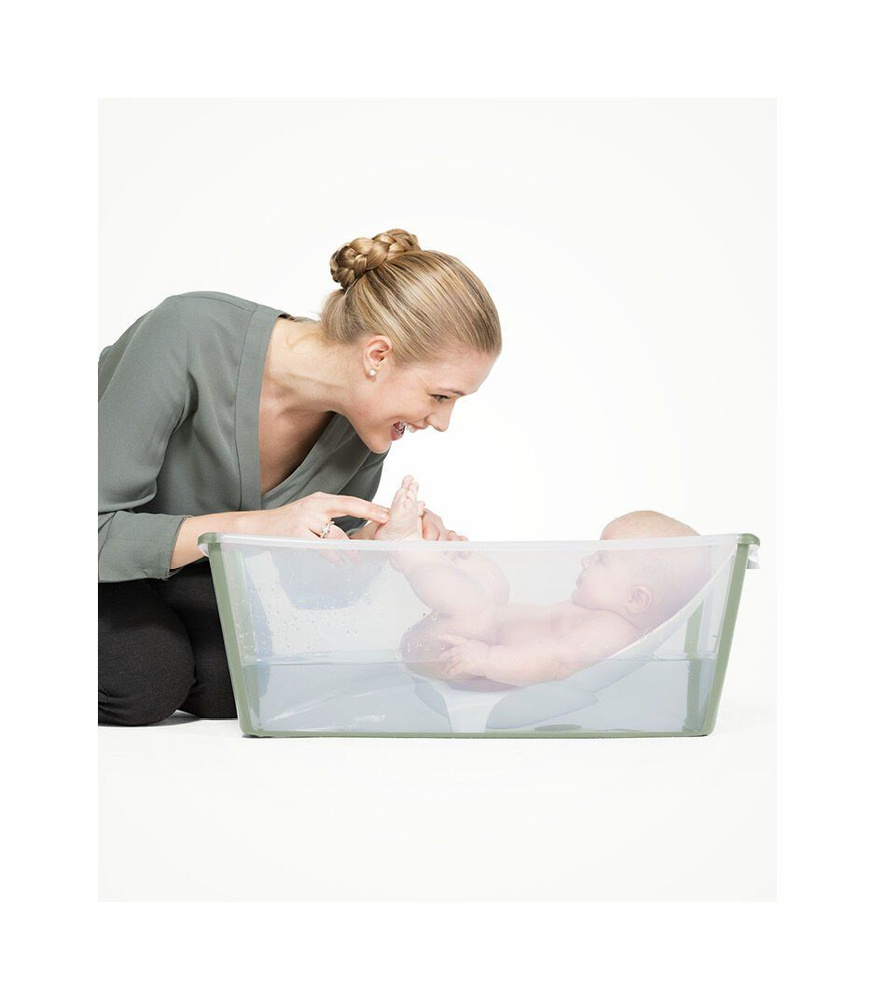 Ванночка Stokke Flexi Bath Transparent Green 531910 #1