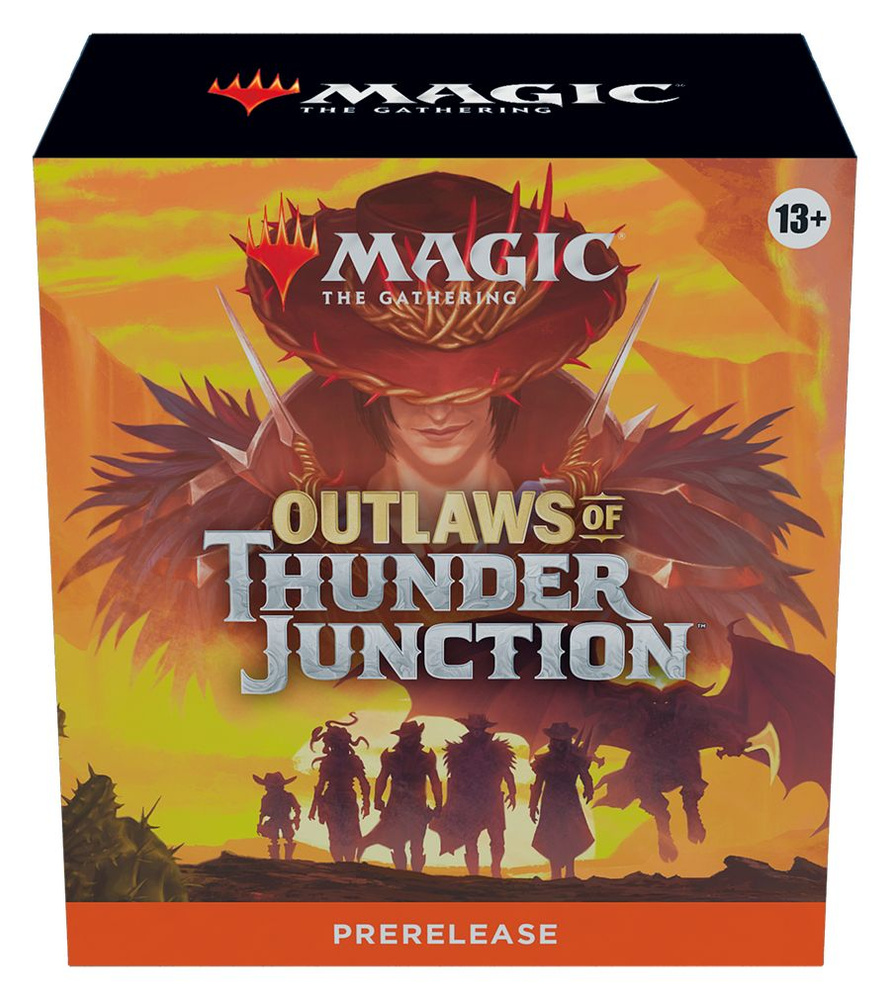 Настольная игра Magic: the Gathering - пререлизный набор Outlaws of Thunder Junction (на английском языке) #1