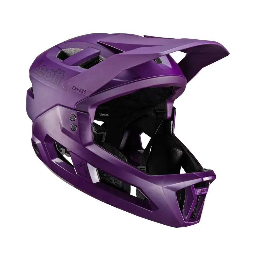 Шлем велосипедный Leatt MTB Enduro 2.0 (2024), размер - S (51-55 см), фиолетовый (Purple)  #1