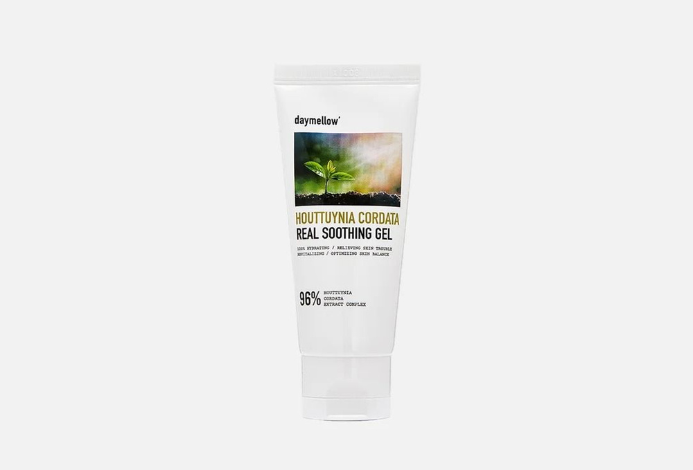 DAYMELLOW' houttuynia cordata real soothing gel Успокаивающий гель для лица и тела с экстрактом хауттюйнии #1