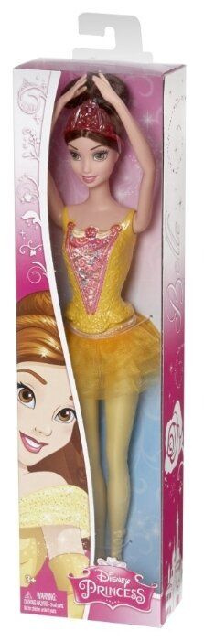 Кукла Mattel Disney Princess Балерина Белль, 29 см #1