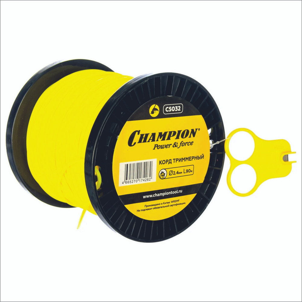 Корд трим.CHAMPION Star 2.4мм* 90м (звезда), C5032 #1