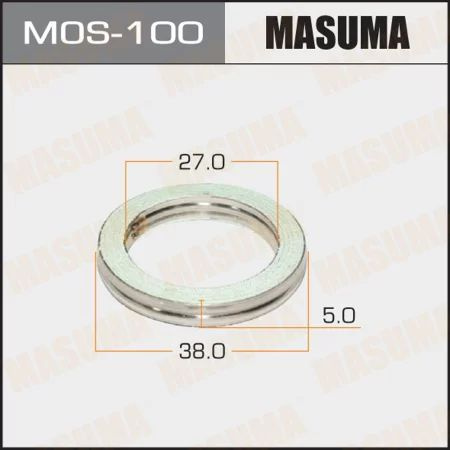 Кольцо уплотнительное глушителя Masuma 27x38 уп. 20шт #1