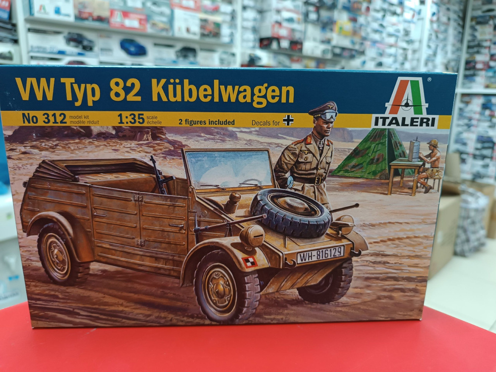 0312 VW Typ 82 KUBELWAGEN1:35 Italeri Сборная модель #1