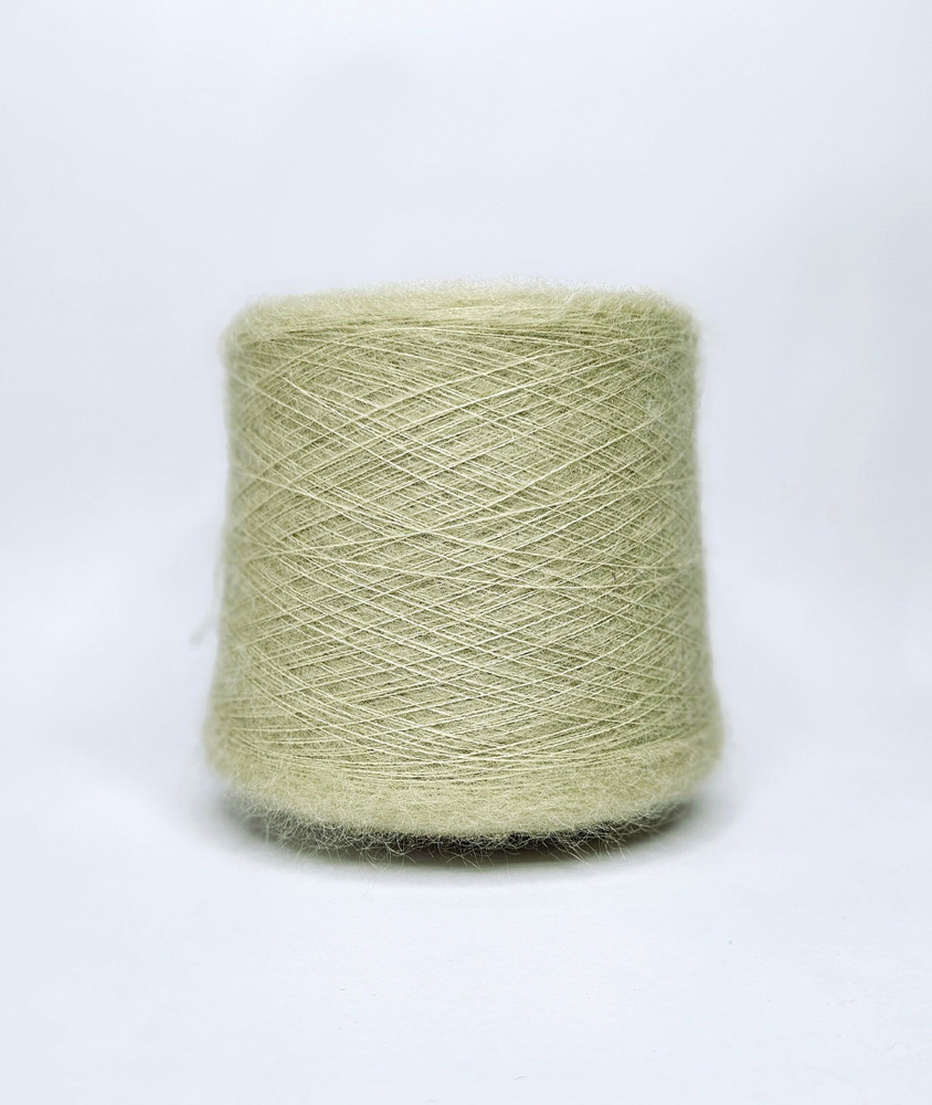 Пряжа для вязания Filcom art Aurora, кид мохер 70% шелк 30%, 850 м в 100 гр (полынь) 100 гр  #1
