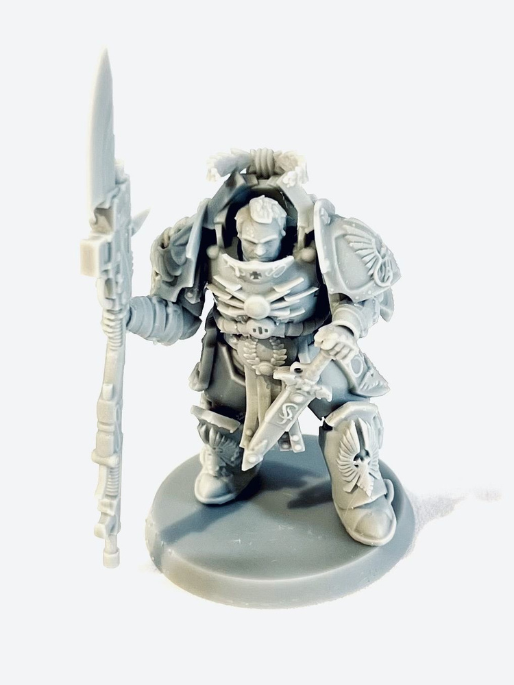 Игровые миниатюры legio Custodes Shield Capitan Valerian 40K 1шт. (Warhammer 40K Соратники Императора) #1