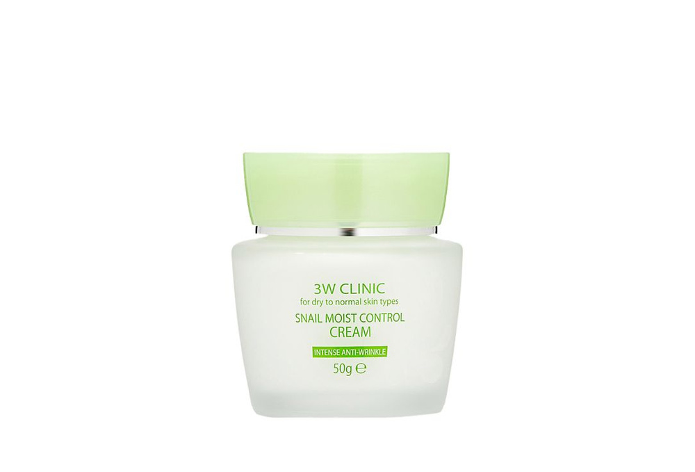 Крем 3W CLINIC Snail Moist Control Cream #1