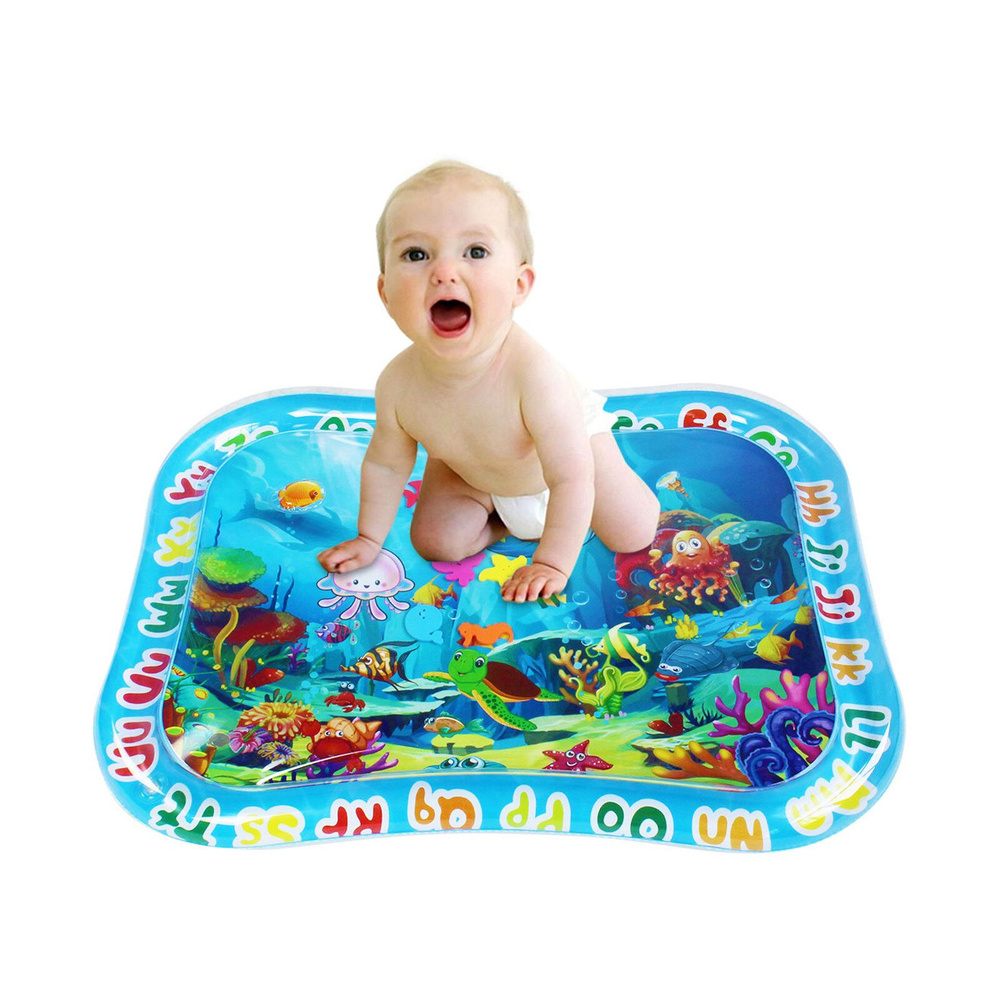 Надувной детский водный коврик Tummy Time Playmat #1