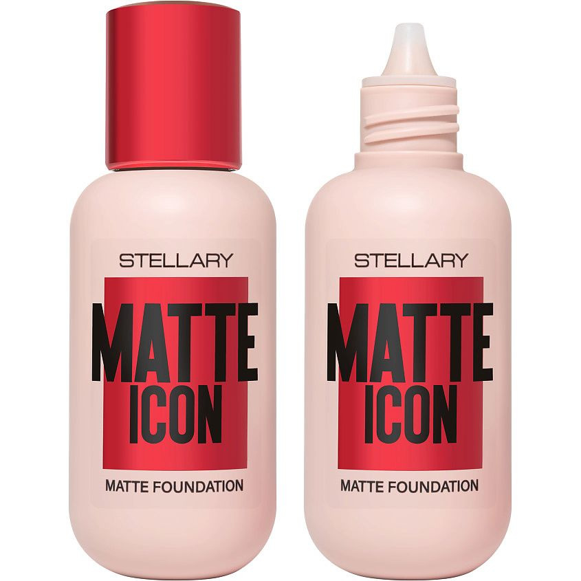 STELLARY Матирующий тональный крем Matte Icon Foundation, № 03 Натурально-бежевый, 35 мл  #1