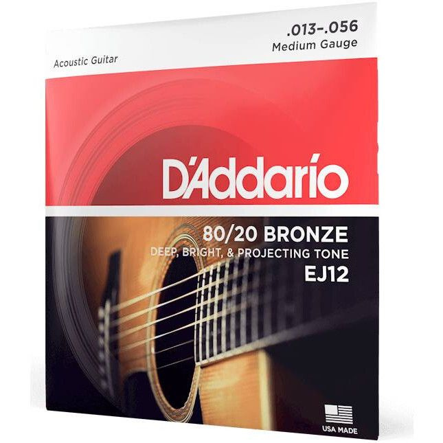 D'ADDARIO EJ12 (13-56) - Струны для акустической гитары #1