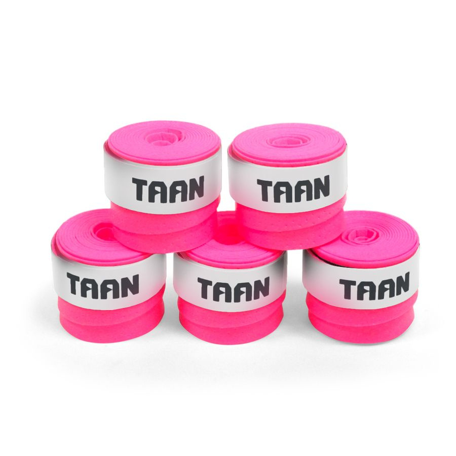 Намотка, обмотка для ракеток Taan TW-750 Neon pink, набор 5 шт. #1