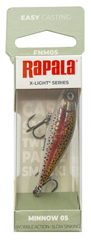 Воблер RAPALA X-Light Minnow 05 /RTL #1