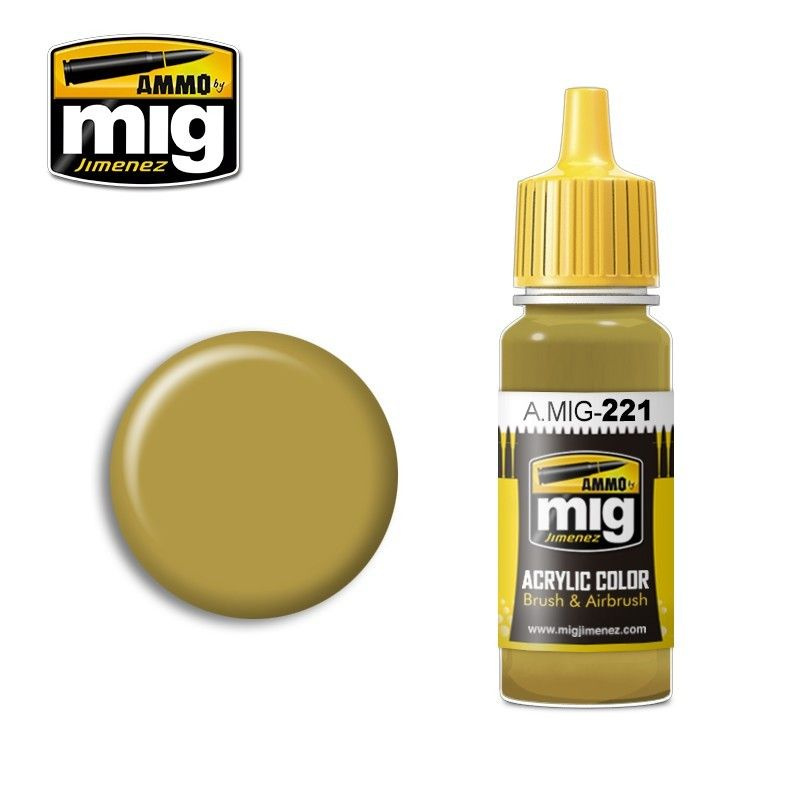 Краска акриловая FS 33481 ZINC CHROMATE YELLOW (Ammo Mig) (17ml) #1