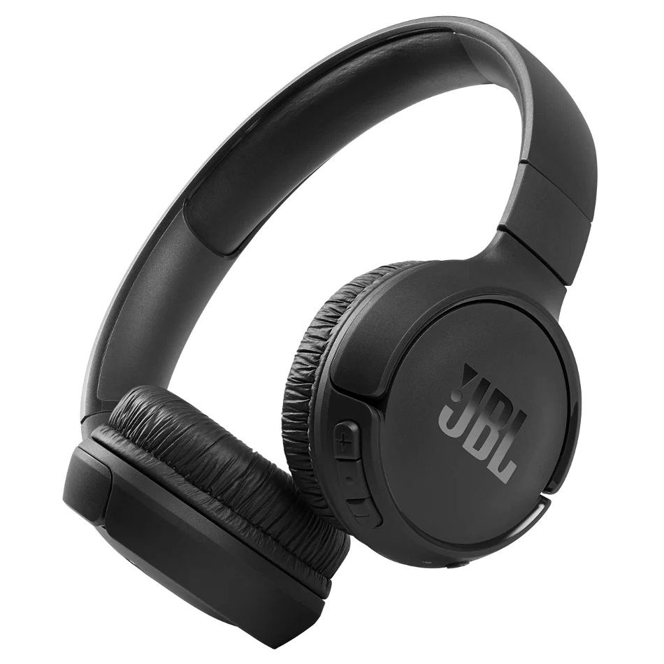 JBL Наушники беспроводные с микрофоном JBL Tune 510BT, Bluetooth, 3.5 мм, USB Type-C, черный  #1