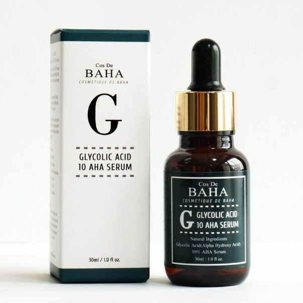 Cos De BAHA Сыворотка для лица ГЛИКОЛЕВАЯ G Cos De Baha Glycolic Acid 10% Peel Serum, 30 мл  #1