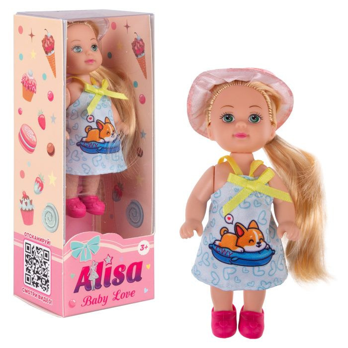 Кукла Алиса 1TOY Baby love подарок на новый год, 8 марта, девочке, внучке  #1