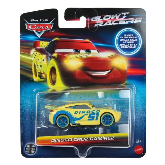 Машина Disney Pixar Cars Glow Racers #1