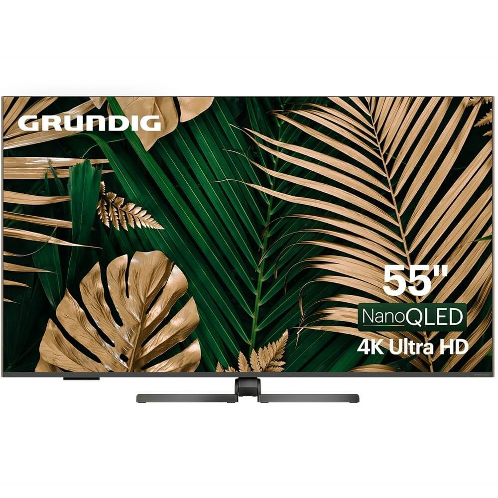 Grundig Телевизор NANO QLED GH8700 (2024) Smart TV 55" 4K UHD, черный #1