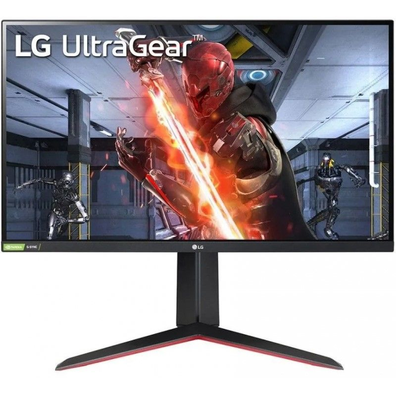 LG 27" Монитор 27GN65R-B, черный #1