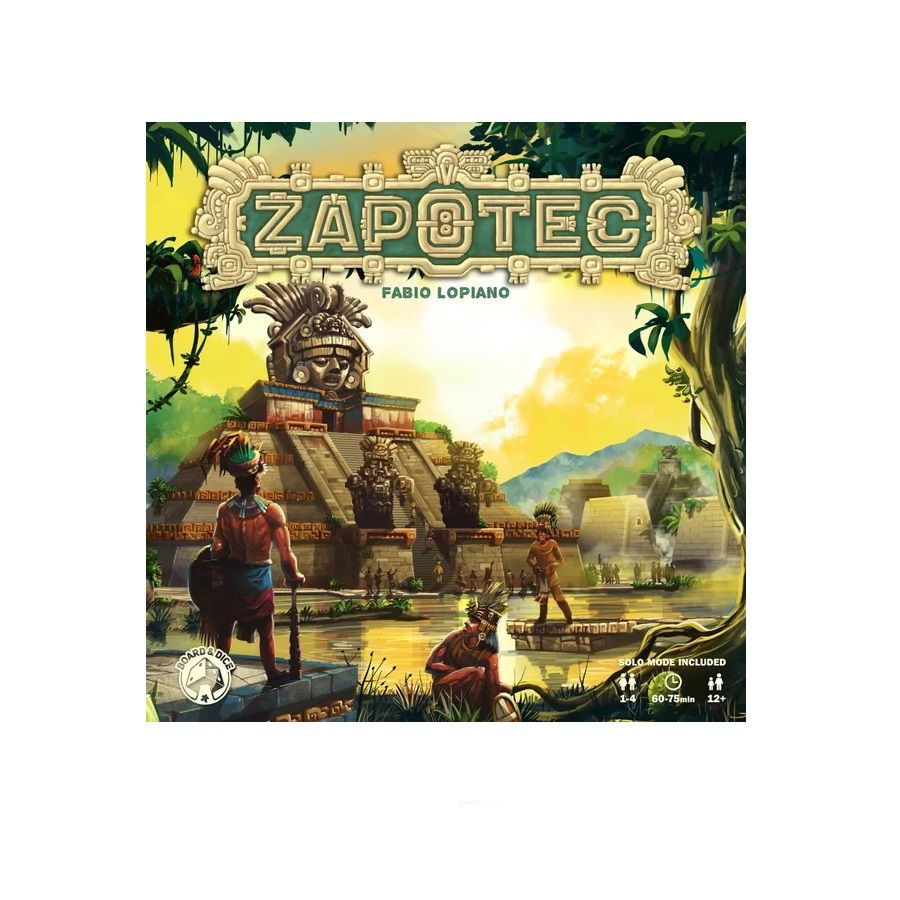 Настольная игра "Zapotec" (Сапотеки) правила на английском языке  #1