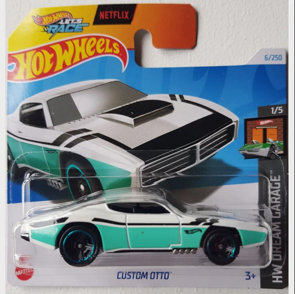 Машинка Хотвилс игрушка коллекционная Hot Wheels CUSTOM OTTO 5785_HTC85  #1