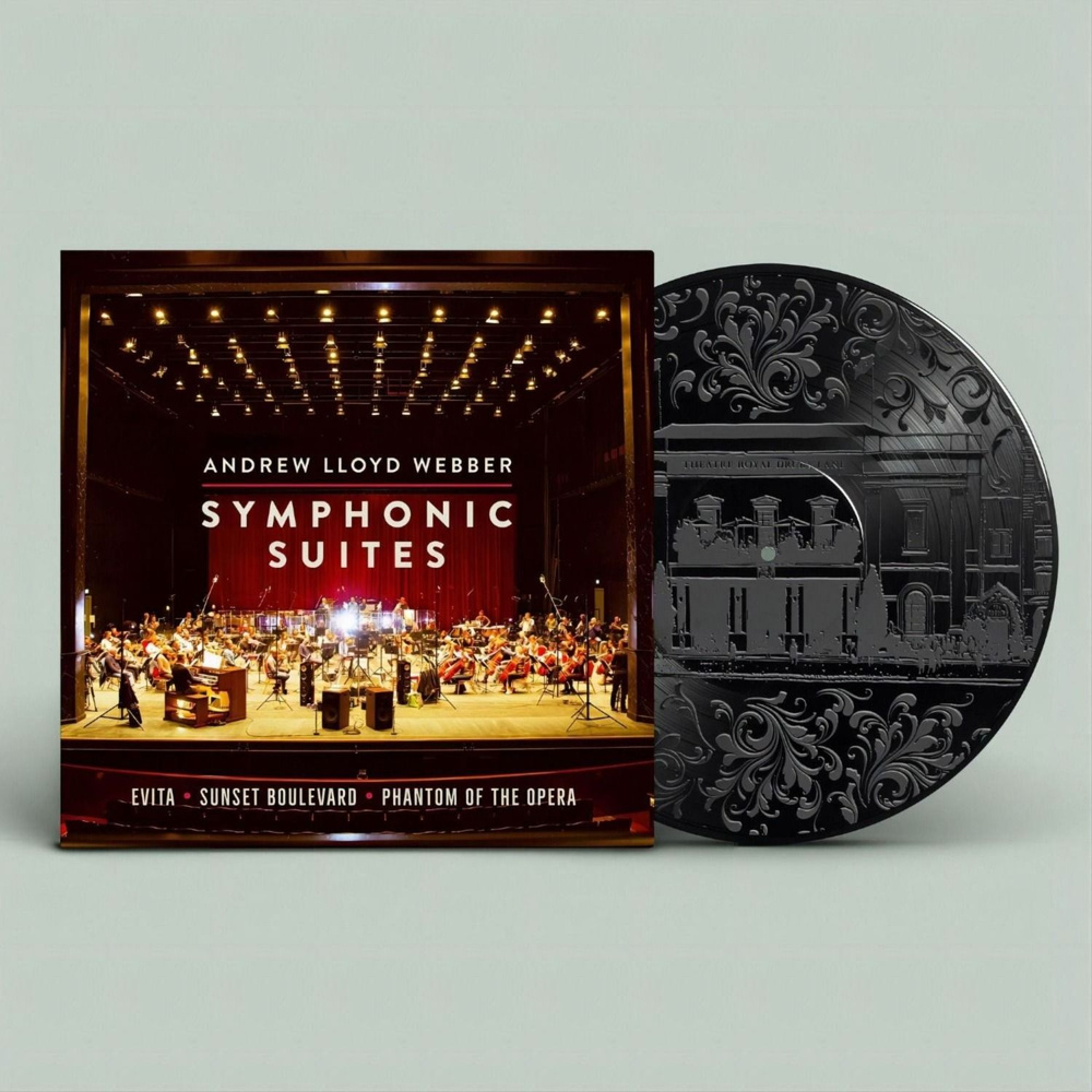 Виниловая пластинка Andrew Lloyd Webber - Symphonic Suites, 2LP, Single Sided, Etched vinyl совершенно #1