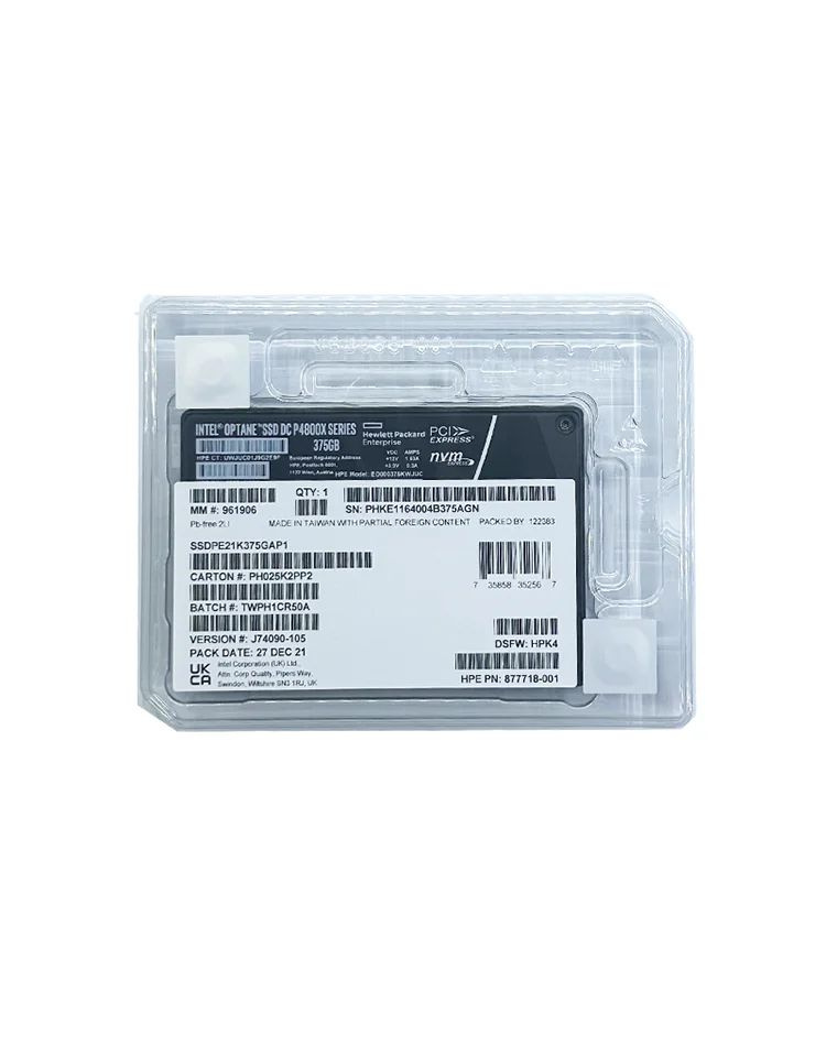 Intel 400 ГБ Внутренний SSD-диск Optane P4800X 375GB (877718-001) #1