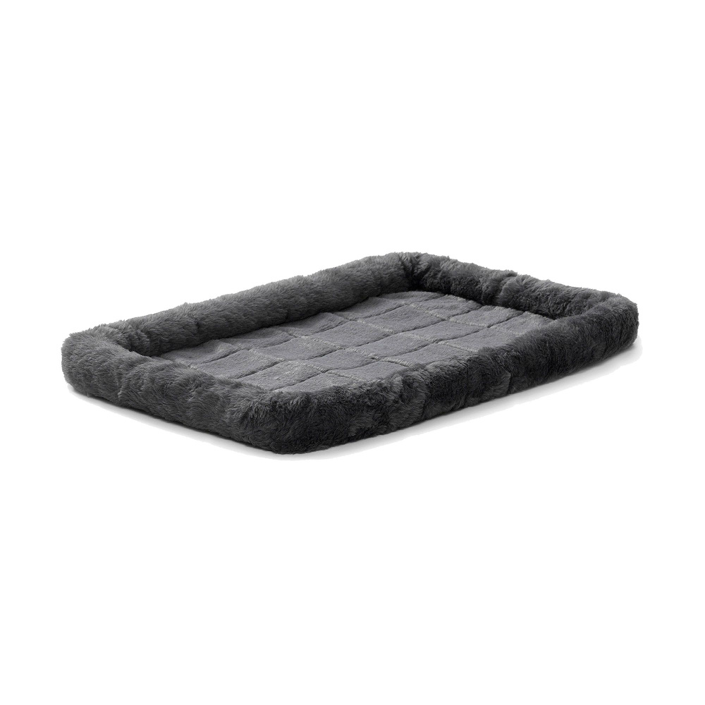 Midwest лежанка Pet Bed меховая 61х46 см серая #1