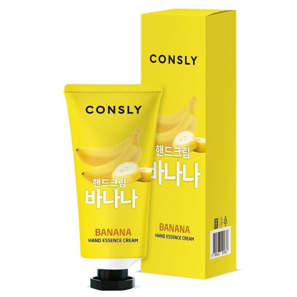 CONSLY Крем-сыворотка для рук с экстрактом банана Banana Hand Essence Cream  #1