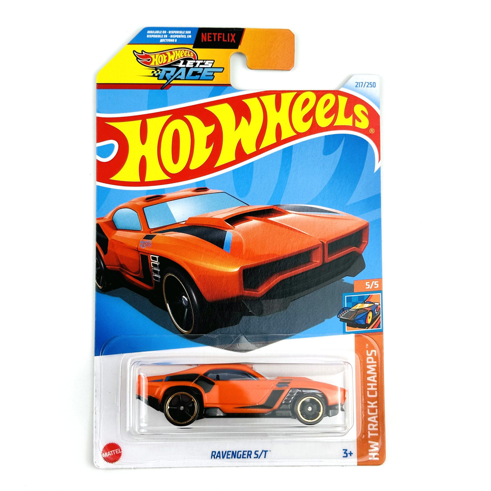 Машинка Mattel Hot Wheels 2024 C4982 Ravenger S/T #1