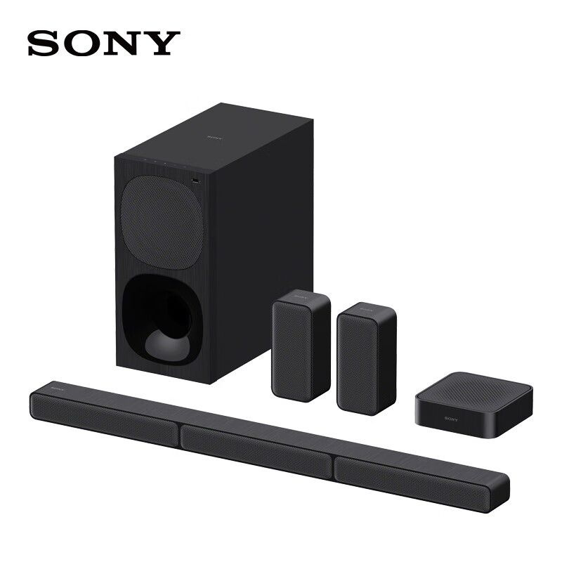 Саундбар, физический канал объемного звучания Sony HT-S40R 5.1, Dolby Audio, Беспроводной тыловой объемный #1