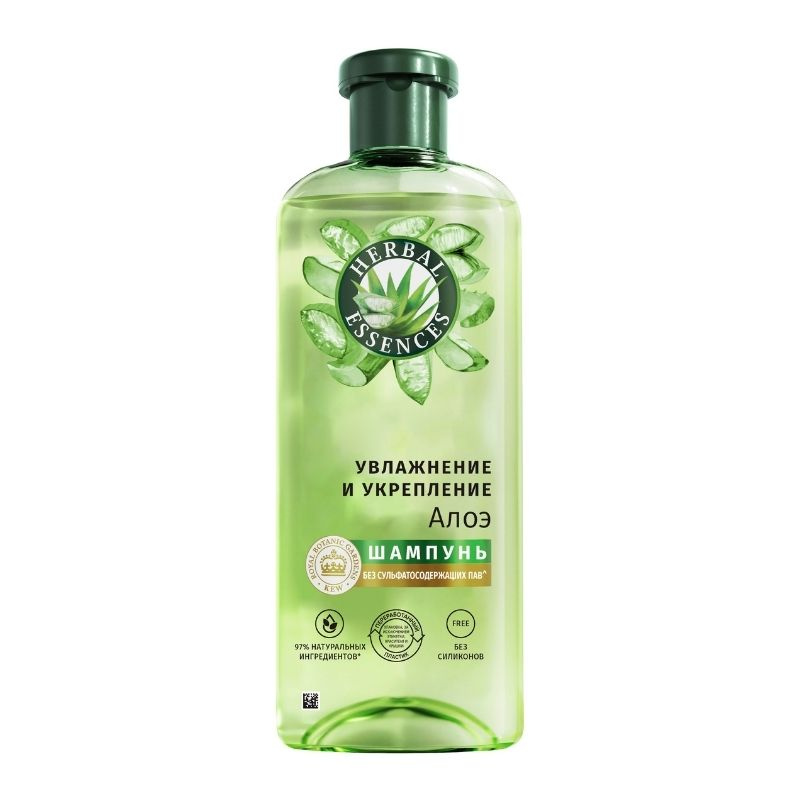 Herbal Essences Шампунь для волос Алоэ, Увлажнение и укрепление, 350 мл  #1